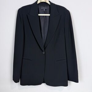 Lafayette 148 New York Classic Black Blazer 10